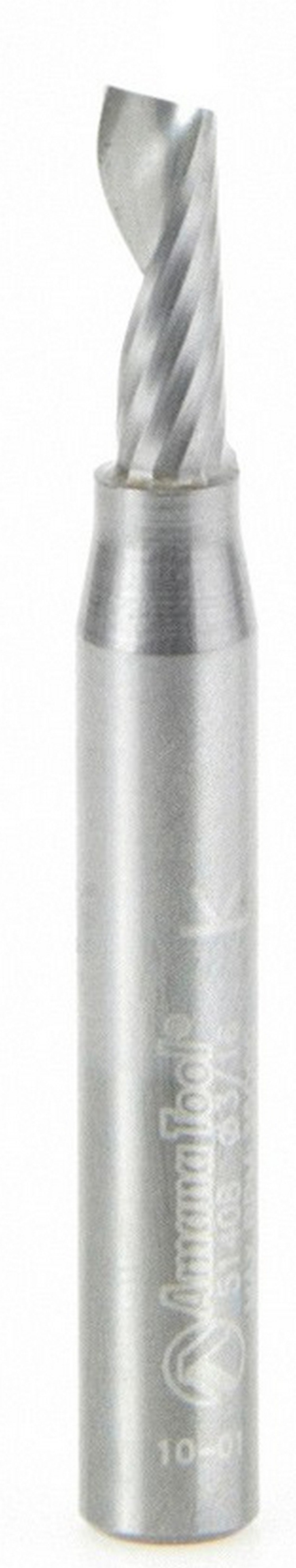 Amana Tool 3/16 in D x 1/4 in Shank Spiral O Aluminum 51408