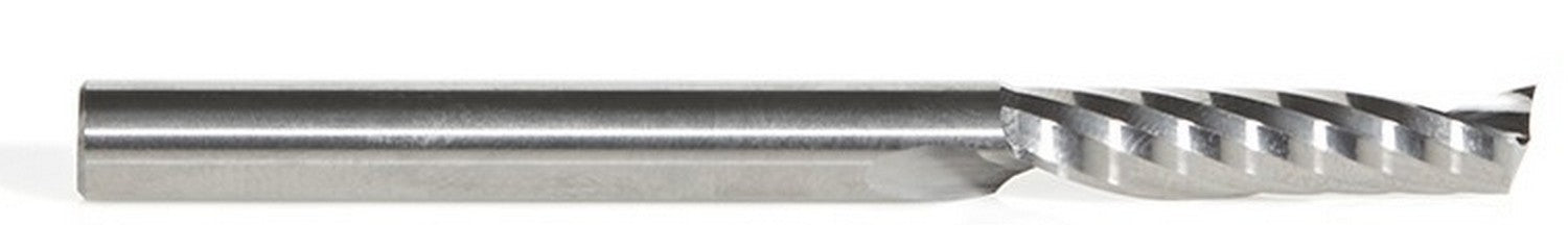 Amana Tool 1/4 in D x 1/4 in Shank Spiral O Plastic 51409