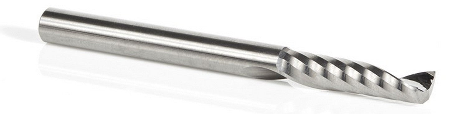 Amana Tool 1/4 in D x 1/4 in Shank Spiral O Plastic 51409