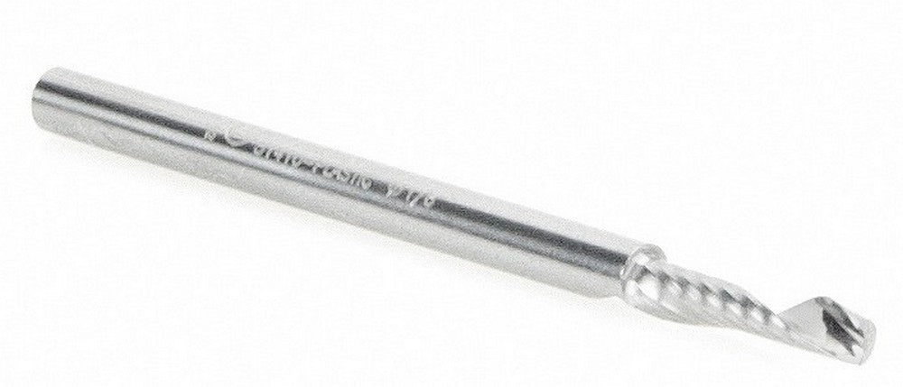 Amana Tool 1/8 in D x 1/8 in Shank Spiral O Plastic 51410