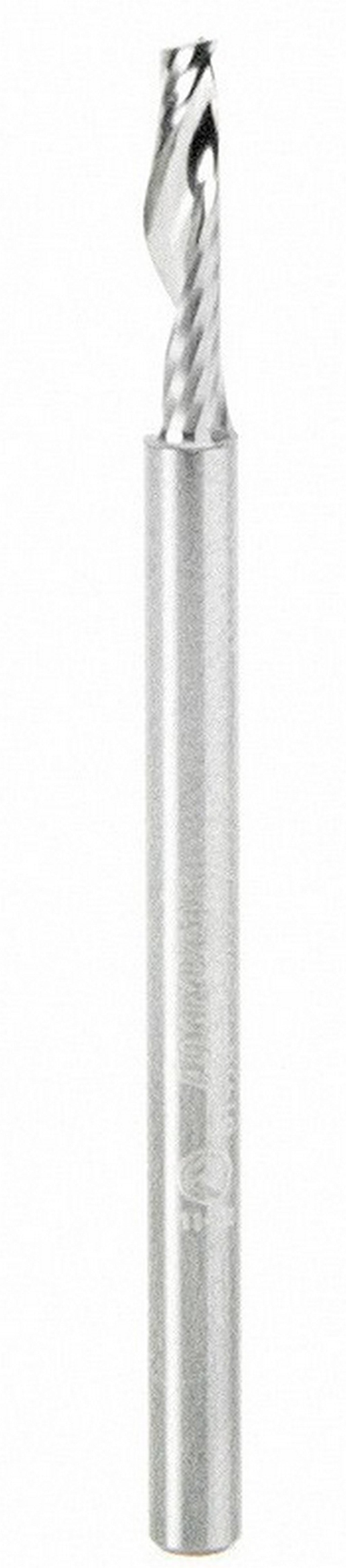 Amana Tool 1/8 in D x 1/8 in Shank Spiral O Plastic 51410