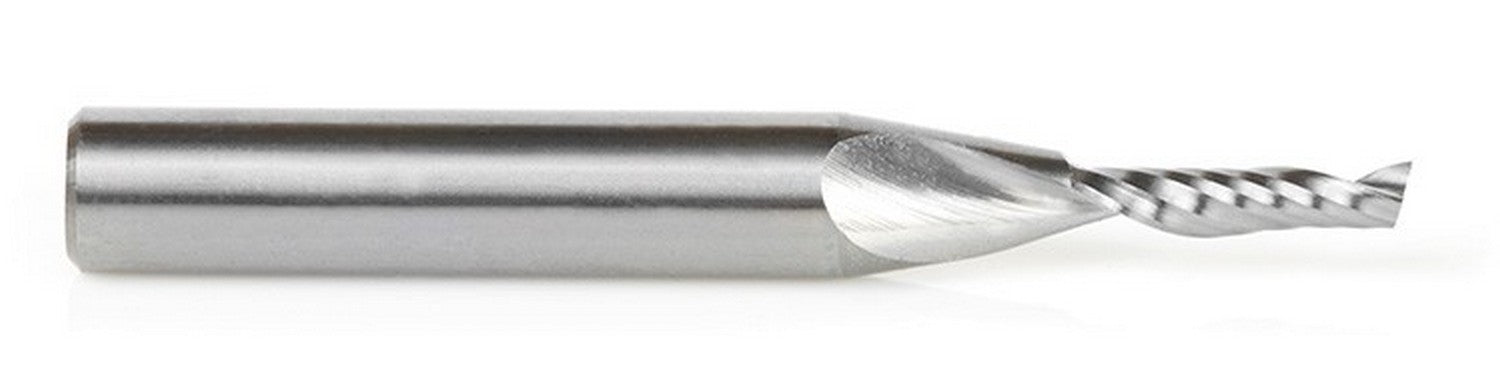 Amana Tool 1/8 in D x 1/4 in Shank Spiral O Plastic 51411