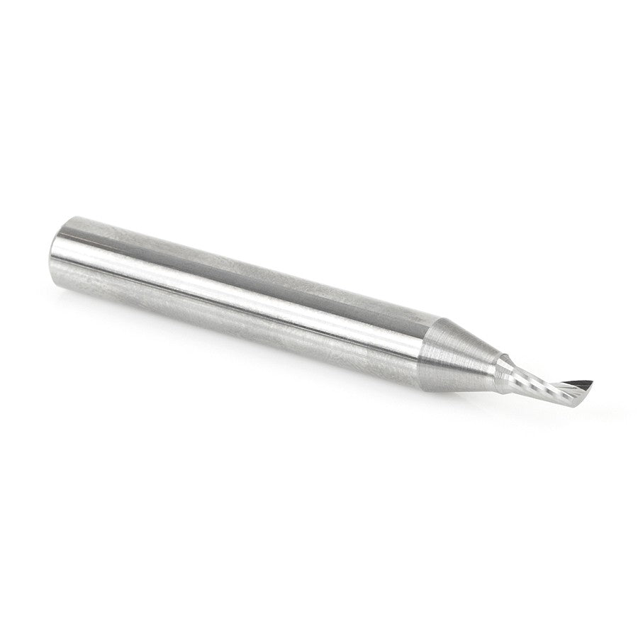 Amana Tool 1/8 in D x 1/4 in Shank Spiral O Plastic 51416