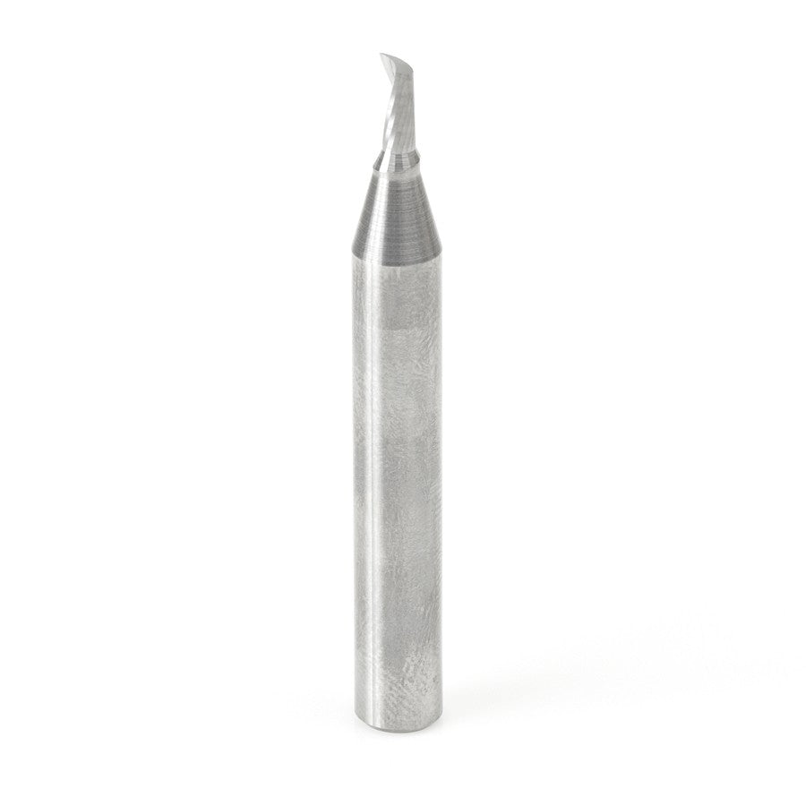 Amana Tool 1/8 in D x 1/4 in Shank Spiral O Plastic 51416