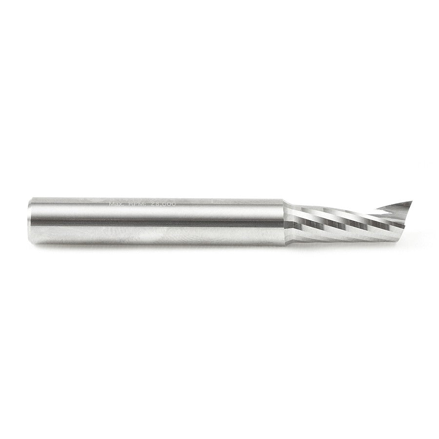 Amana Tool 1/4 in D x 1/4 in Shank Spiral O Plastic 51419