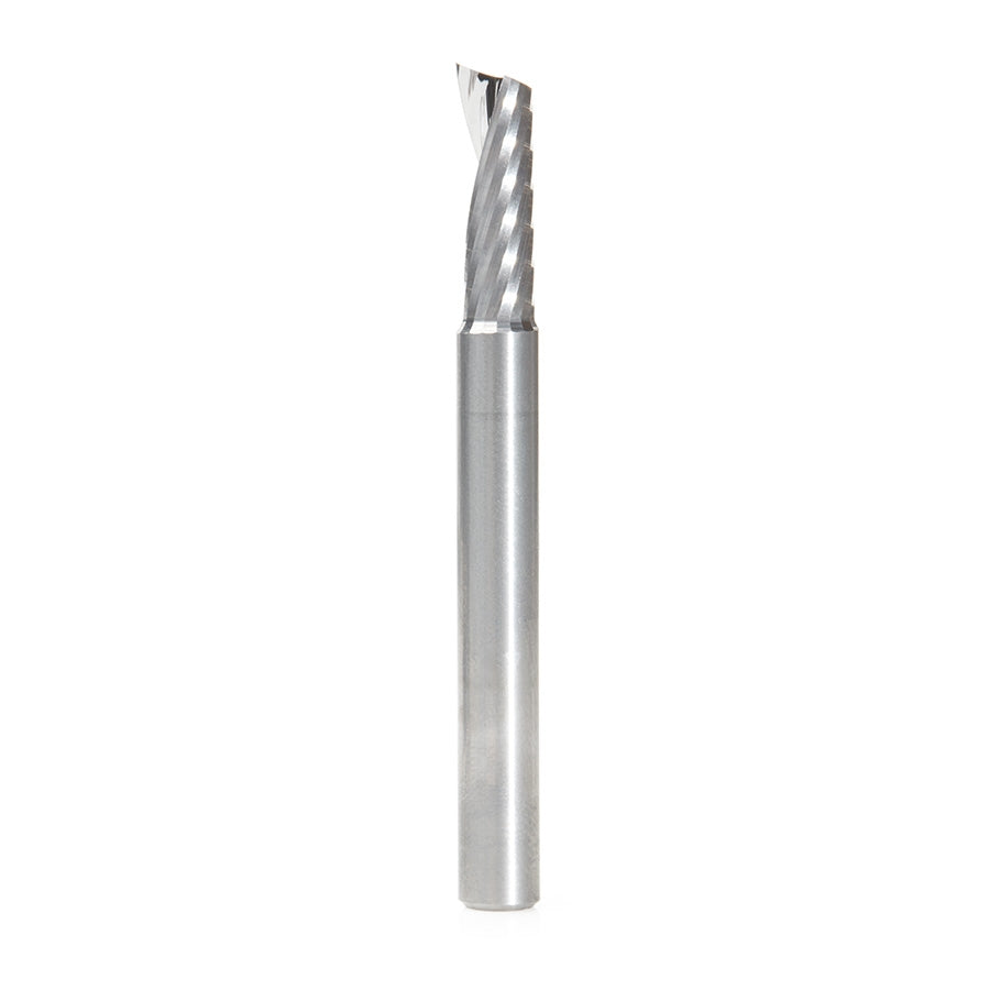 Amana Tool 1/4 in D x 1/4 in Shank Spiral O Plastic 51421