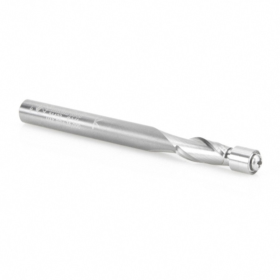 Amana Tool Aluminum Flush Trim 1/4 in Dia. UP 51422