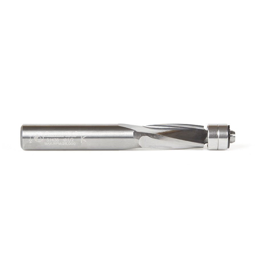 Amana Tool 1/2 in D x 1/2 in Shank 2BB Plastic Trim 51438
