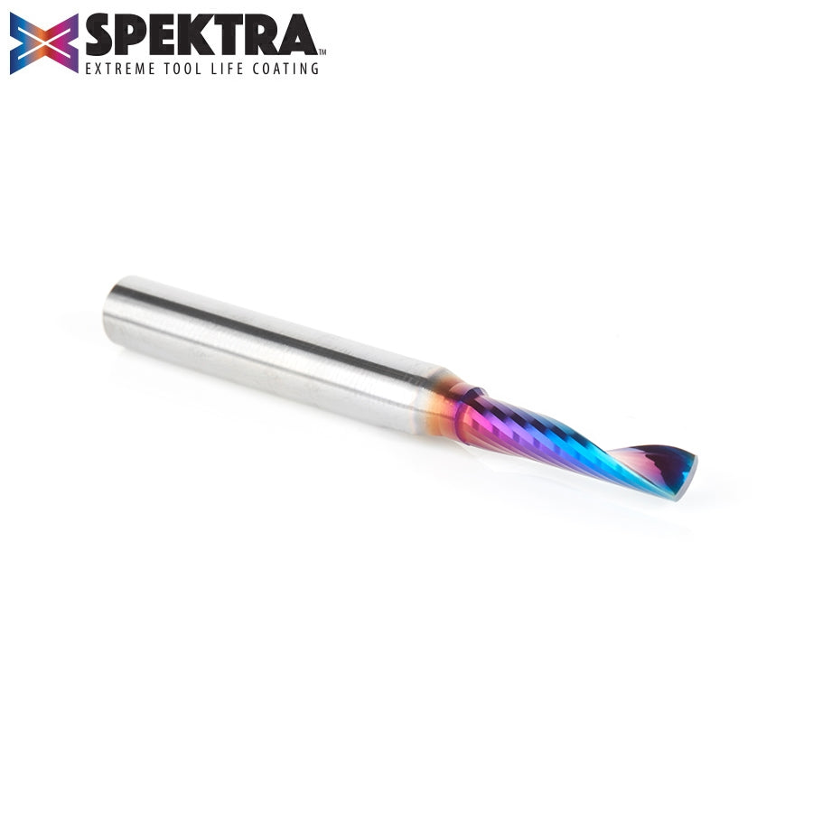Amana Tool 3/16D x 1/4 in Shank Up-Cut Plastic, Spektra 51442-K