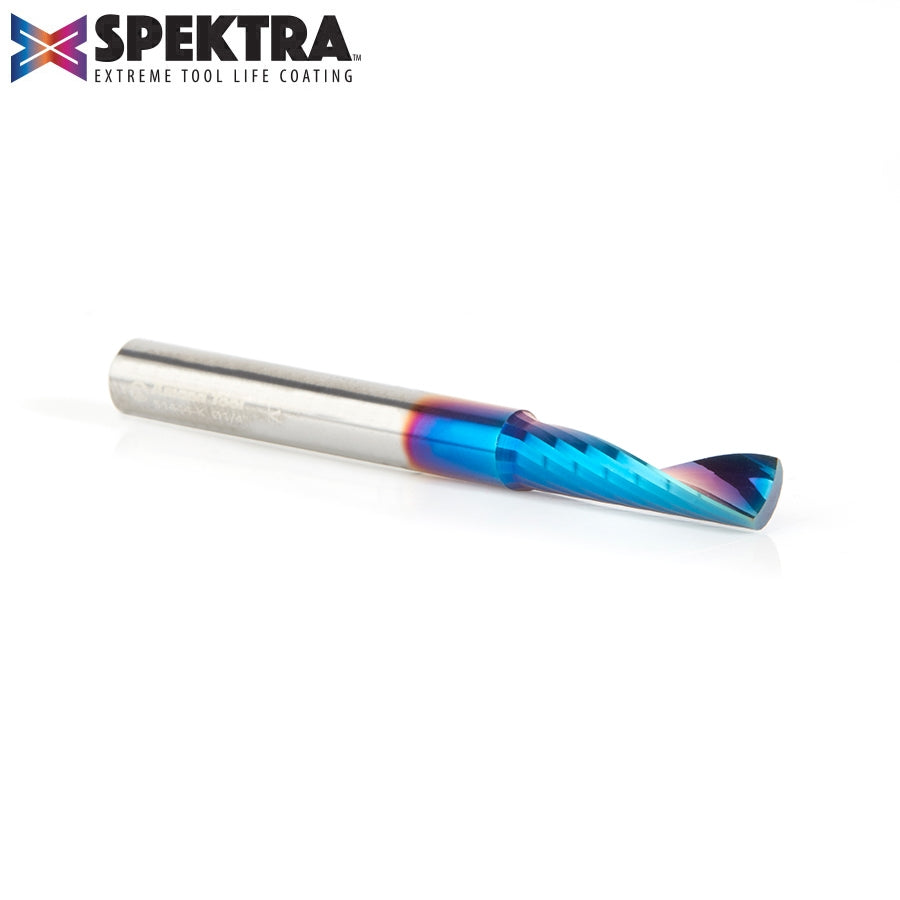 Amana Tool 1/4 in D x 1/4 in Shank Up-Cut Plastic, Spektra 51444-K