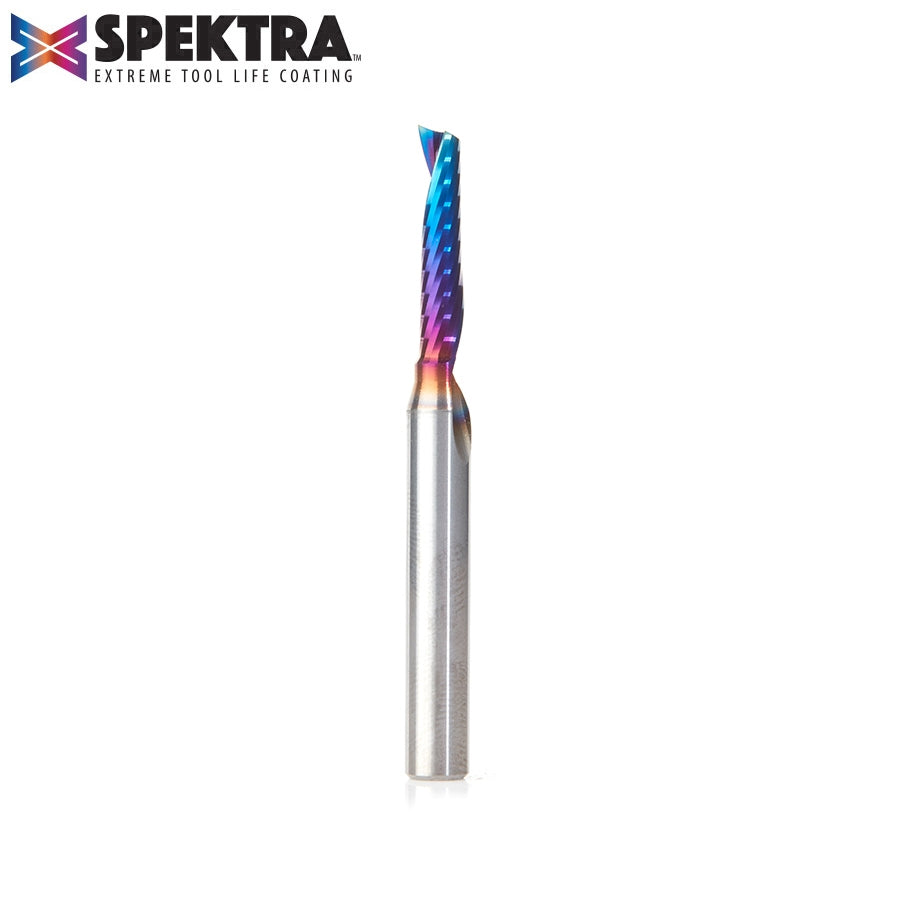 Amana Tool 3/16D x 1/4 in Shank Up-Cut Plastic, Spektra 51442-K
