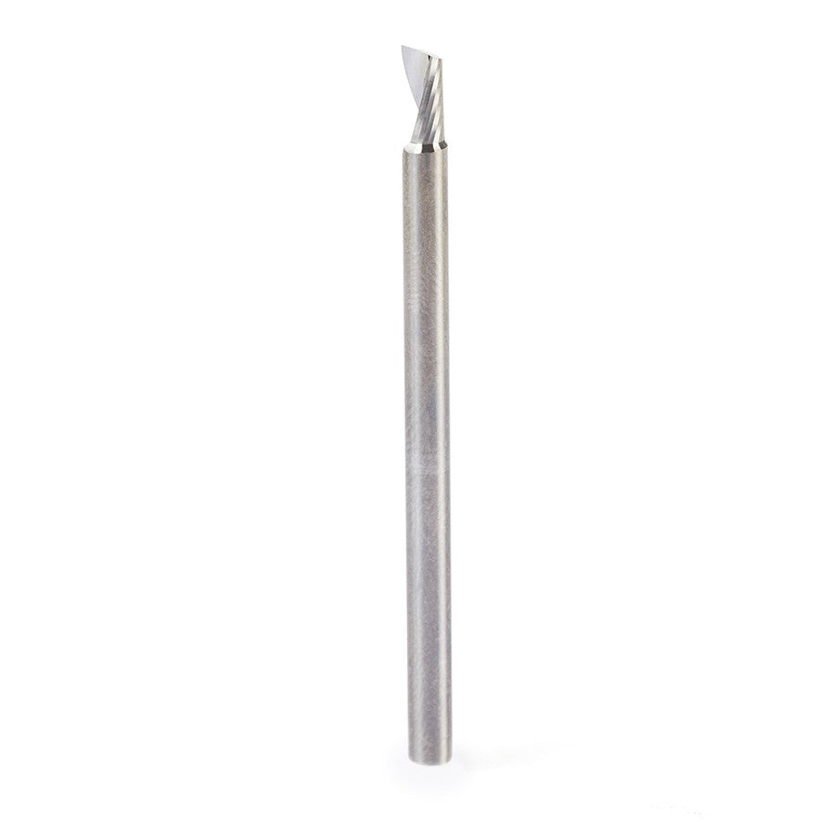 Amana Tool 1/8 in D x 1/8 in Shank Up-Cut Plastic 51443