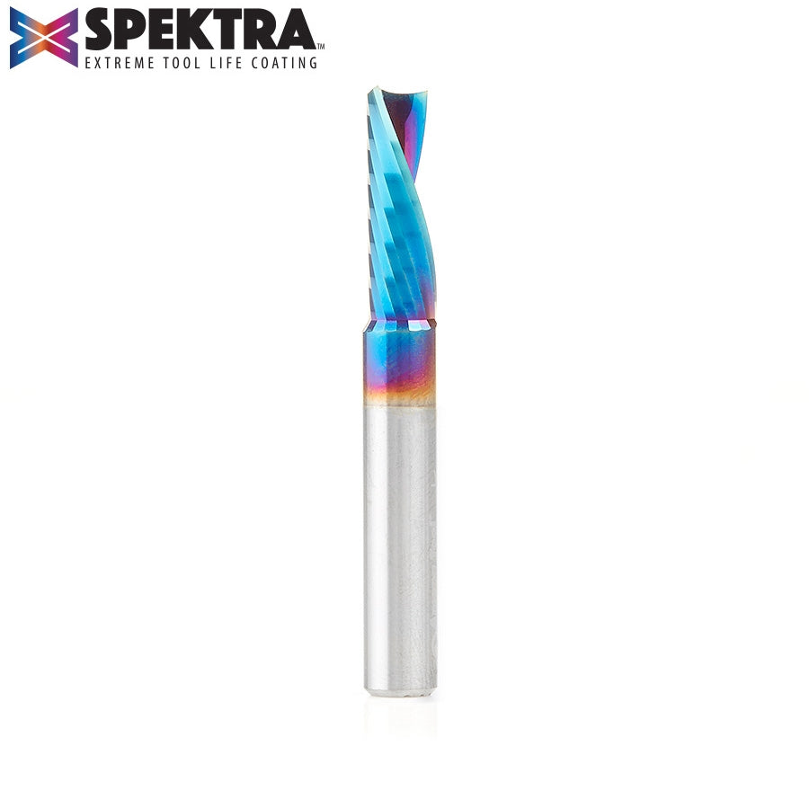 Amana Tool 1/4 in D x 1/4 in Shank Down Cut Plastic, Spektra 51504-K