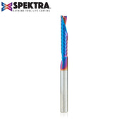 Amana Tool 1/4 in D x 1/4 in Shank Down Cut Plastic, Spektra 51507-K