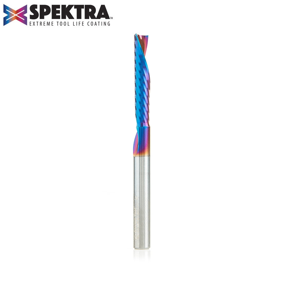 Amana Tool 1/4 in D x 1/4 in Shank Down Cut Plastic, Spektra 51507-K