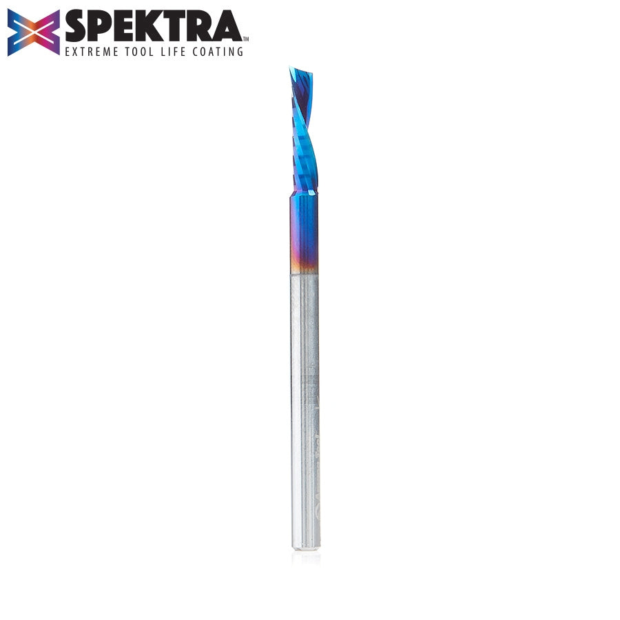 Amana Tool 1/8 in D x 1/8 Shank Down Cut Plastic, Spektra 51510-K
