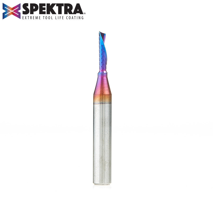Amana Tool 1/8 in D x 1/4 in Shank Down Cut Plastic, Spektra 51511-K