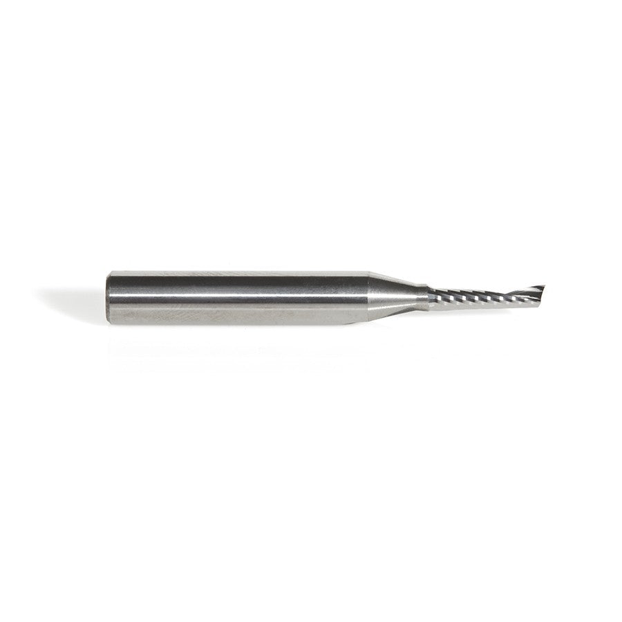 Amana Tool 1/8 in D x 1/4 in Shank Spiral O Aluminum 51454