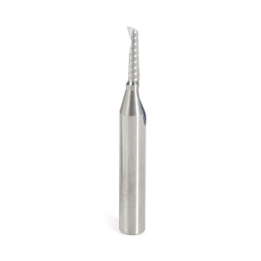 Amana Tool 1/8 in D x 1/4 in Shank Spiral O Aluminum 51454
