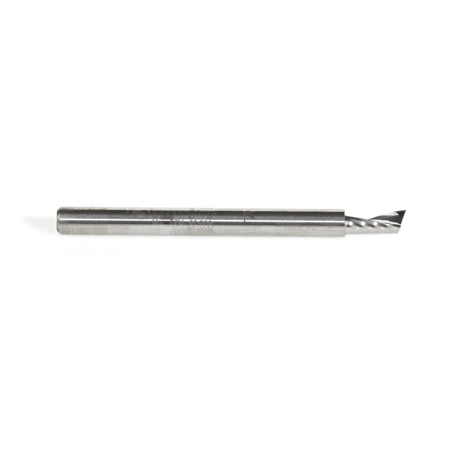 Amana Tool 1/8D x 1/8 in Shank Spiral O Aluminum 51471