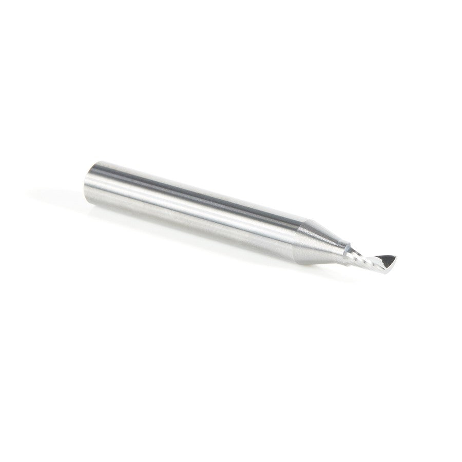 Amana Tool 1/8 in D x 1/4 in Shank Spiral O Aluminum 51474