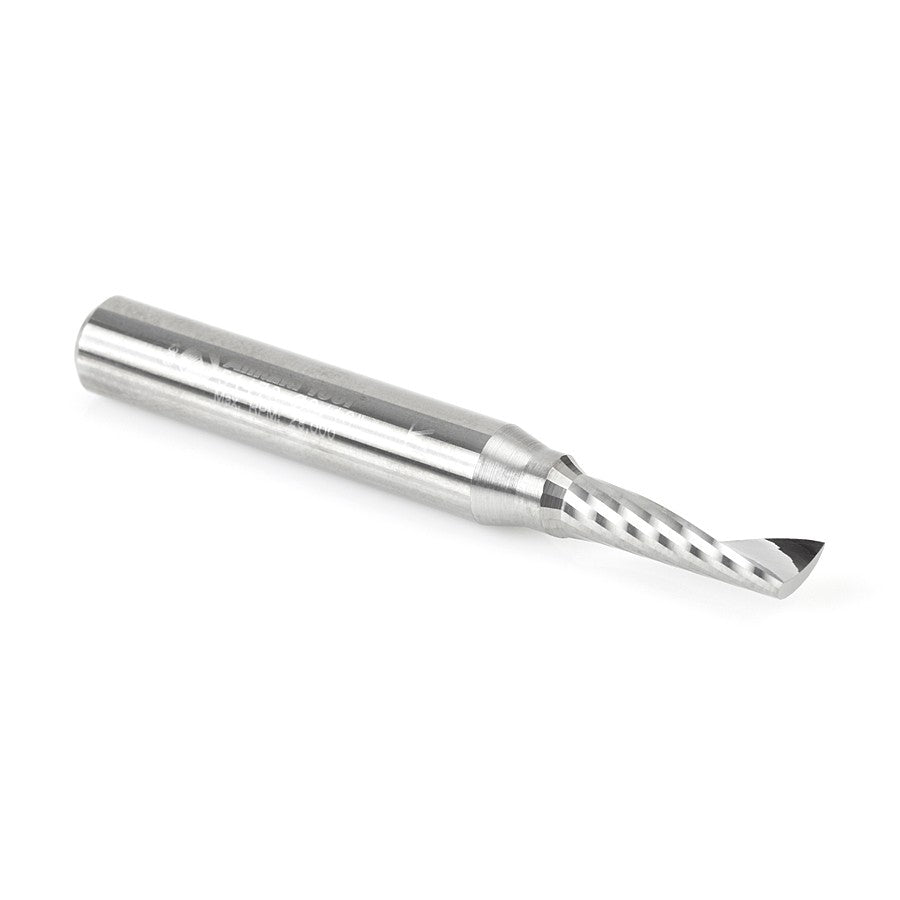Amana Tool 3/16D x 1/4 in Shank Spiral O Aluminum 51478