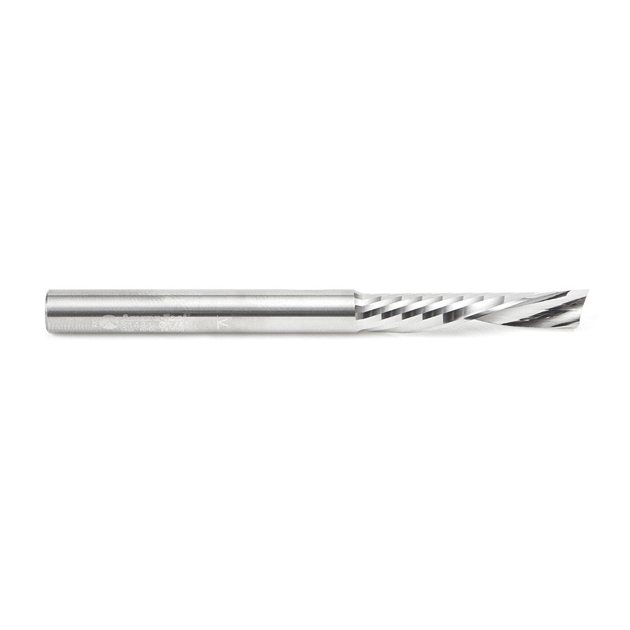 Amana Tool 1/4 in D x 1/4 in Shank Spiral O Aluminum 51481