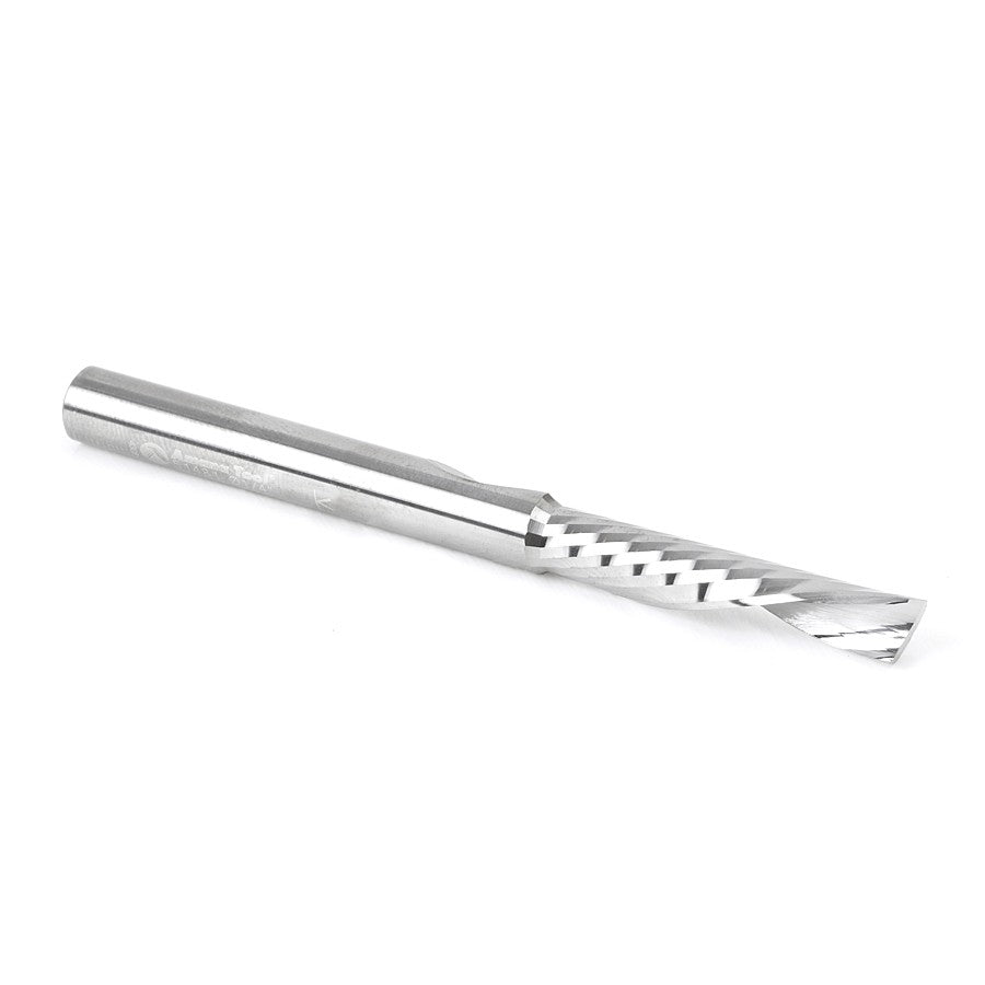 Amana Tool 1/4 in D x 1/4 in Shank Spiral O Aluminum 51481