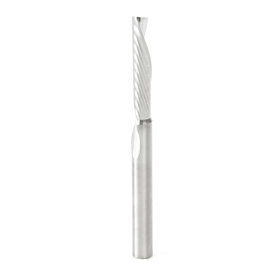 Amana Tool 1/4 in D x 1/4 in Shank Spiral O Aluminum 51481