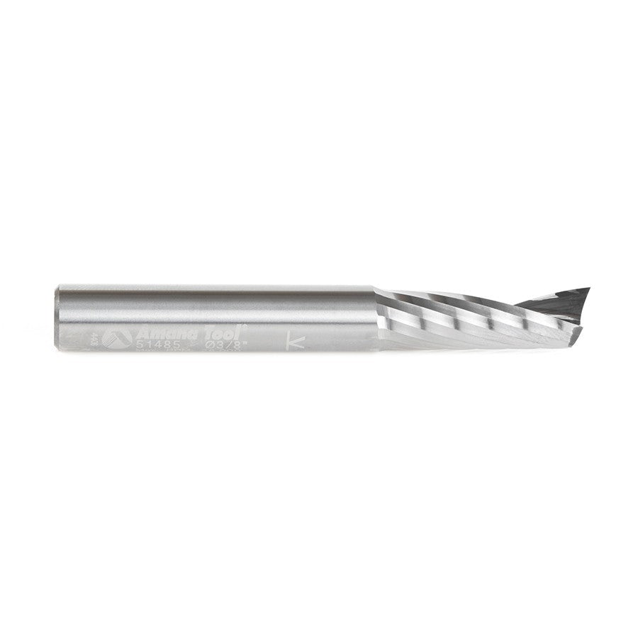 Amana Tool 3/8 in D x 3/8 in Shank Spiral O Aluminum 51485