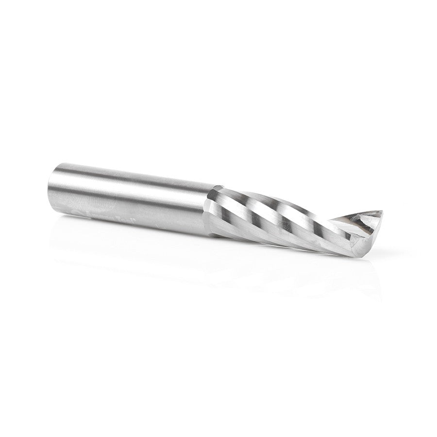 Amana Tool 1/2 in D x 1/2 in Shank Spiral O Aluminum 51489
