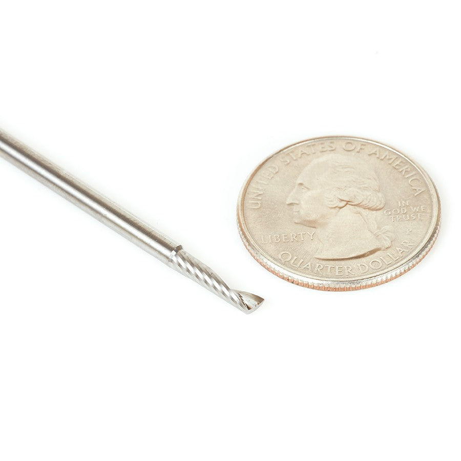 Amana Tool 3mmD x 3mm Shank Spiral O Plastic 51491