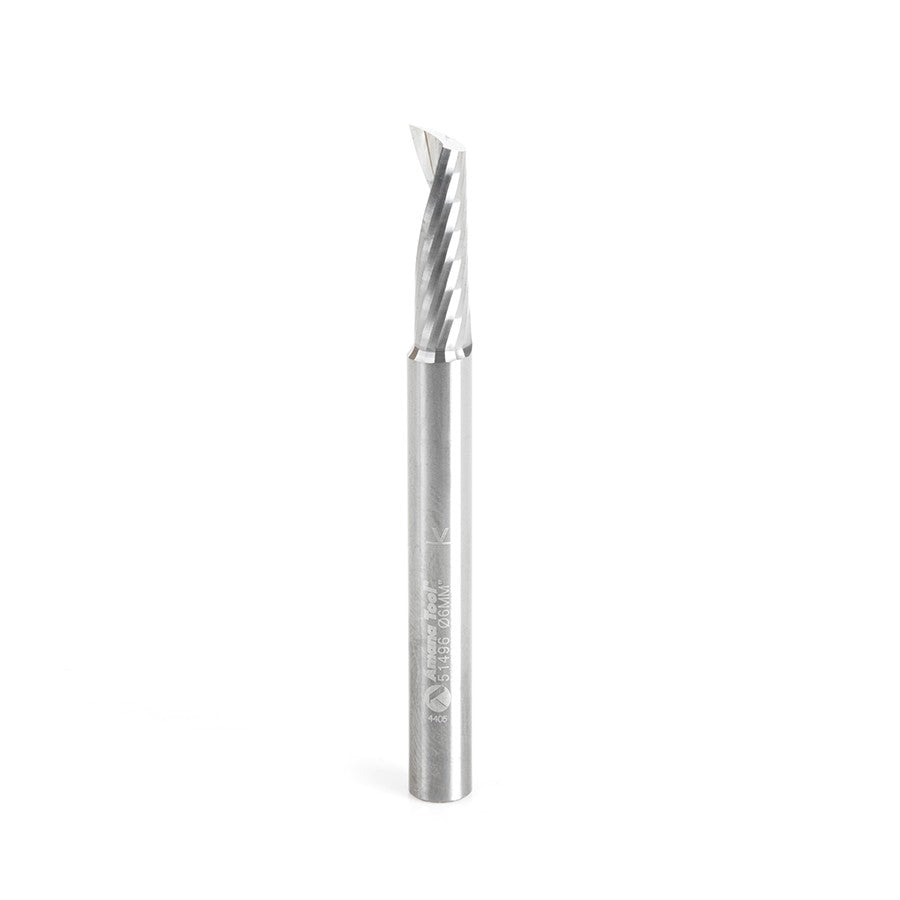 Amana Tool 6mmD x 6mm Shank Spiral O Aluminum 51496