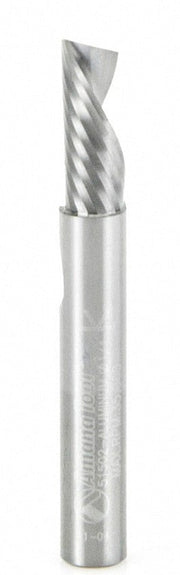 Amana Tool 1/4 in D x 1/4 in Shank Spiral O Aluminum 51502