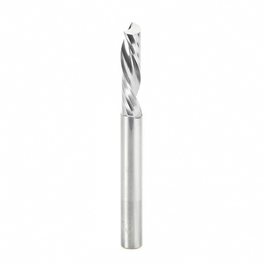 Amana Tool 1/4 in D x 1/4 in Shank Spiral O Plastic 51505