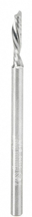 Amana Tool 1/8 in D x 1/8 in Shank Spiral O Plastic 51510