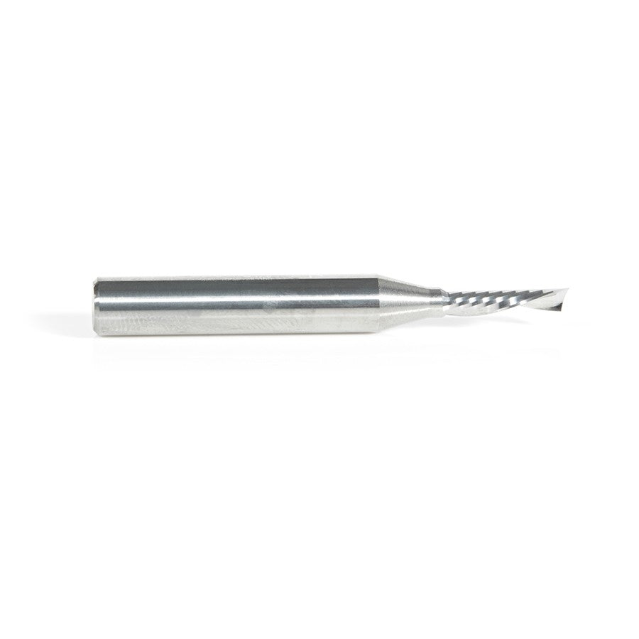 Amana Tool 1/8 in D x 1/4 in Shank Spiral O Plastic 51511