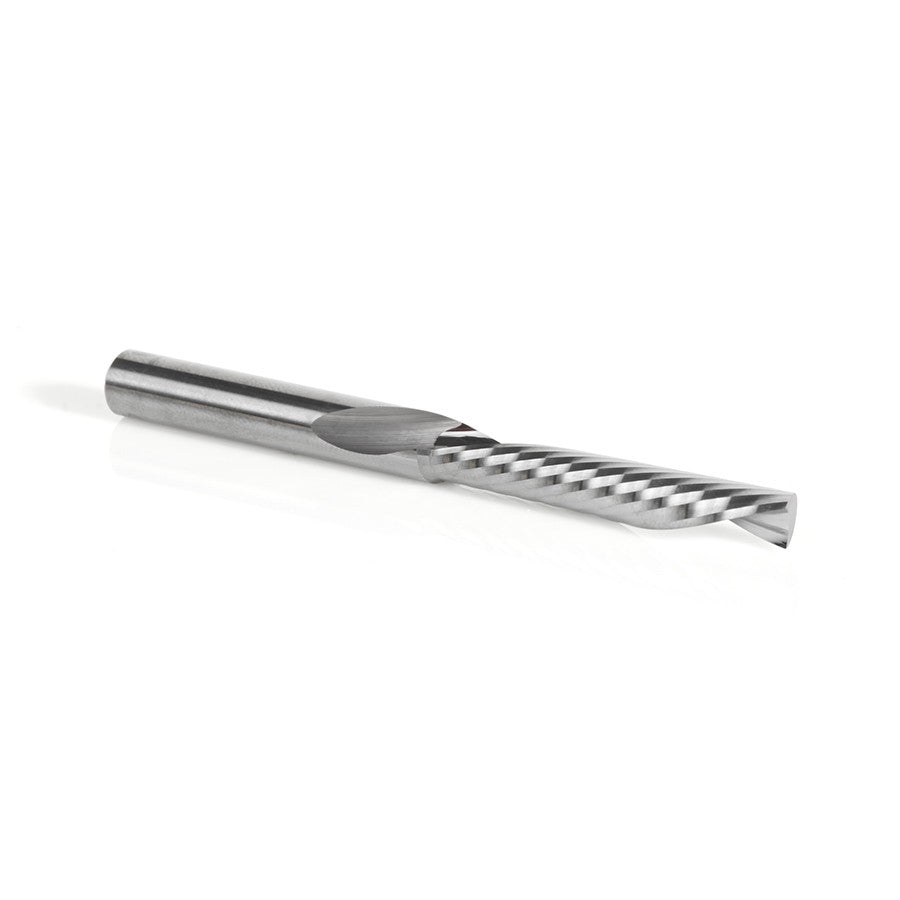 Amana Tool 1/4 in D x 1/4 in Shank Spiral O Plastic 51513