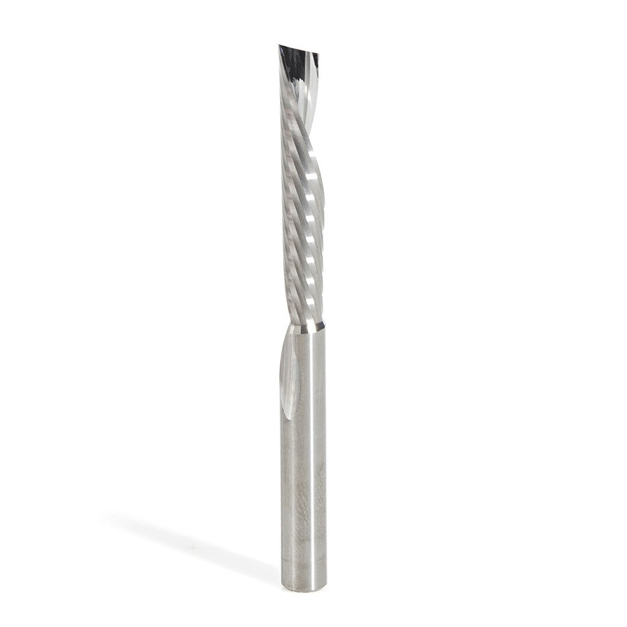 Amana Tool 1/4 in D x 1/4 in Shank Spiral O Plastic 51513