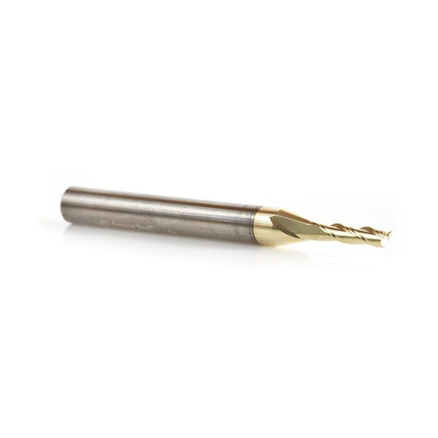 Amana Tool 1/8 in Dia. Up-Cut Fiberglass ZrN 51521