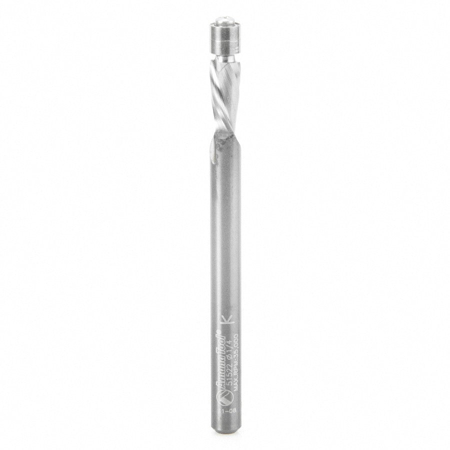 Amana Tool Aluminum Flush Trim 1/4 in D Down 51522