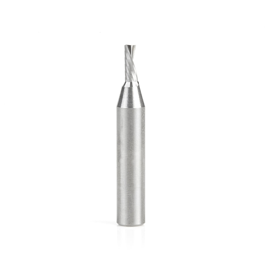Amana Tool 1/8 in D x 1/4 in Shank Spiral O Plastic 51523