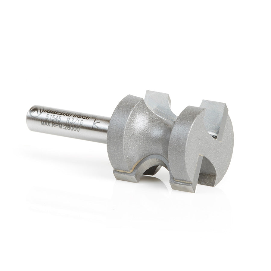 Amana Tool Bull Nose 3/16 Rad. 1/4 in Shank 51545