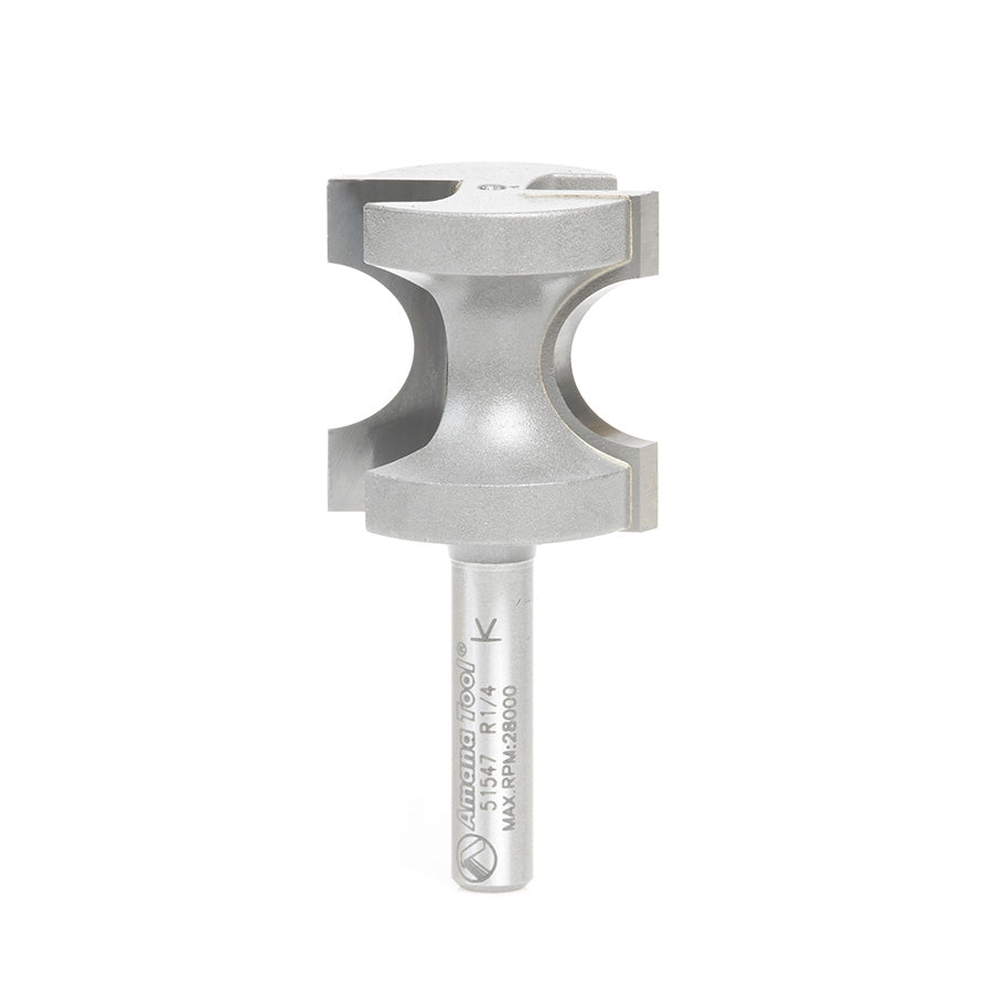 Amana Tool Bull Nose 1/4 in Rad. 1/4 in Shank 51547