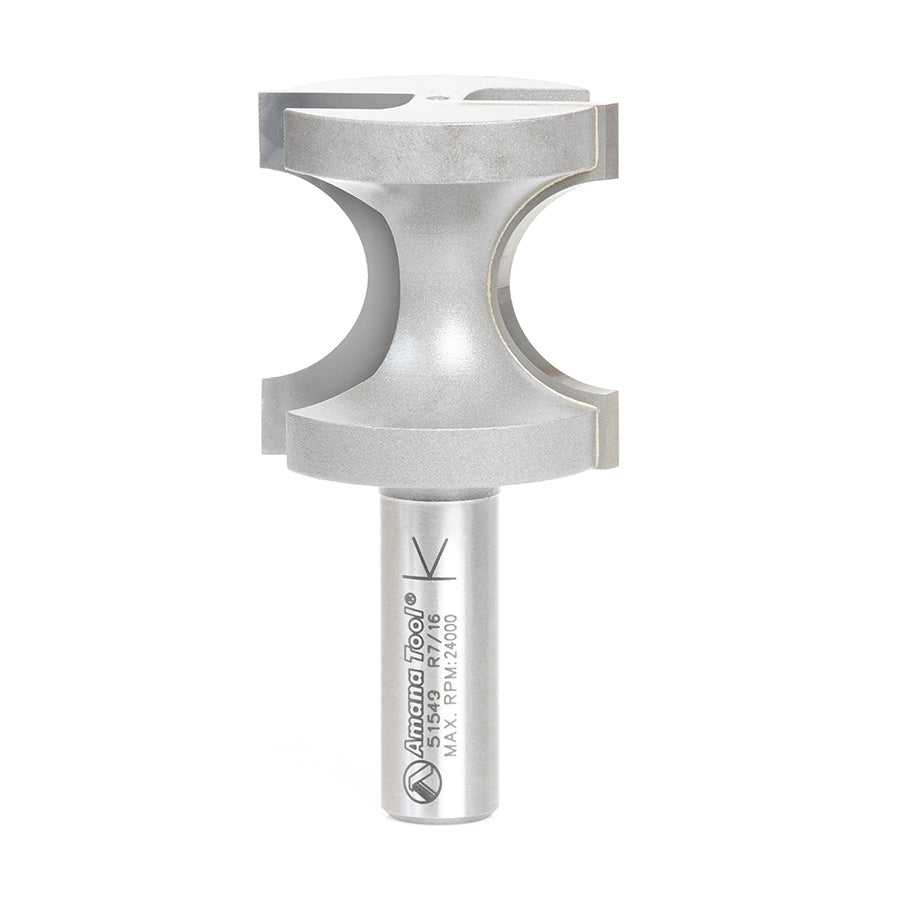 Amana Tool Bull Nose 7/16 Rad. 1/2 in Shank 51549