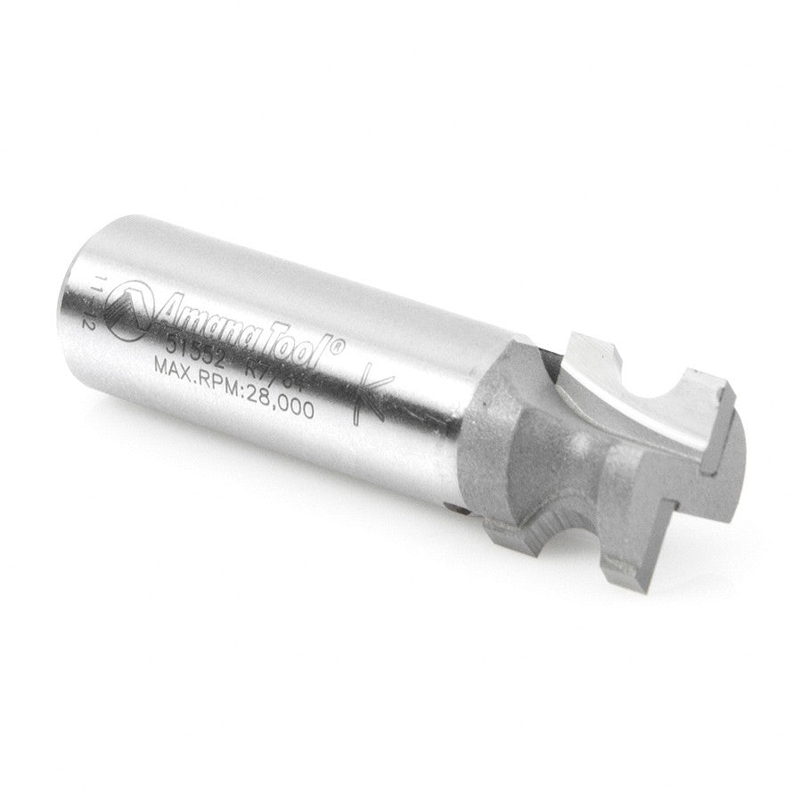 Amana Tool Bull Nose 7/64 in Rad. 1/2 in Shank 51552