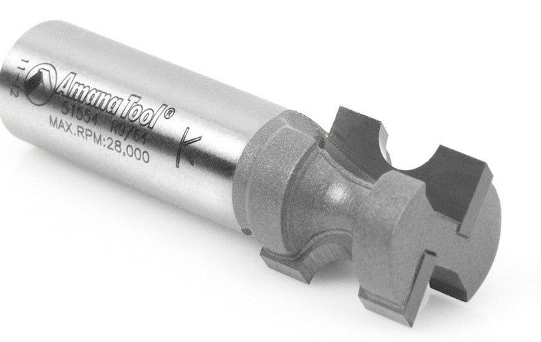Amana Tool Bull Nose 9/64 in Rad. 1/2 in Shank 51554