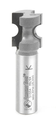 Amana Tool Bull Nose 9/64 in Rad. 1/2 in Shank 51554