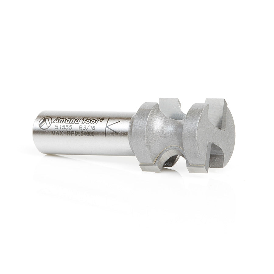 Amana Tool Bull Nose 3/16 Rad. 1/2 in Shank 51555