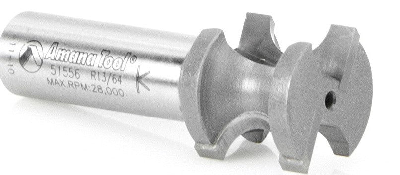 Amana Tool Bull Nose 13/64 Rad. 1/2 in Shank 51556